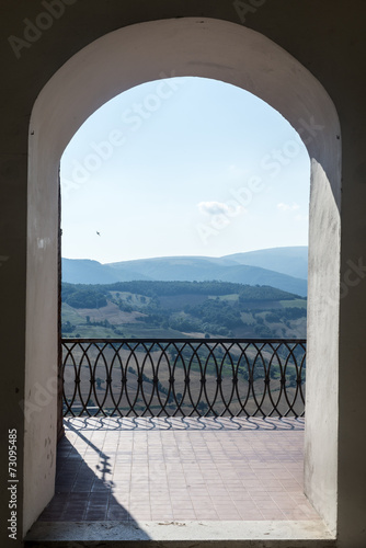 Naklejka na drzwi Camerino (Marches, Italy)