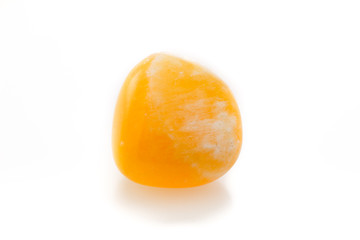 Bright orange calcite