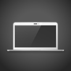 Wall Mural - modern glossy laptop