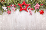 Fototapeta Na ścianę - Christmas decorations