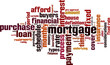© laufer - Mortgage word cloud concept. Vector illustration
