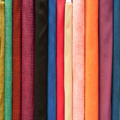 colorful cotton fabric
