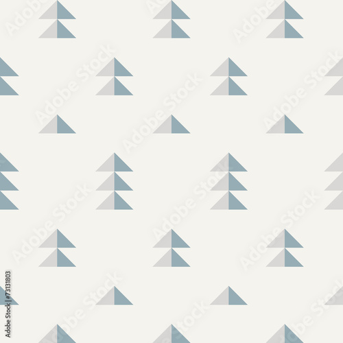 Naklejka - mata magnetyczna na lodówkę seamless geometric pattern