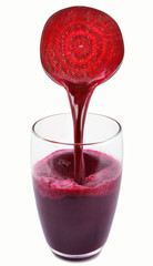 Poster - fresh beetroot juice