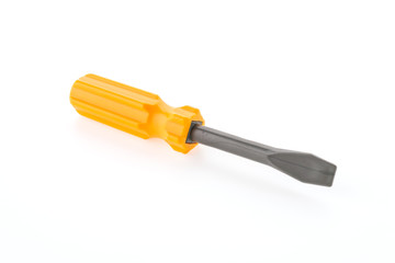 Poster - Screw driver isolated on white background