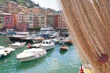 Wall Mural - Camogli in Italy