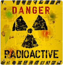 Radioactivity  Warning, Vector Illustration