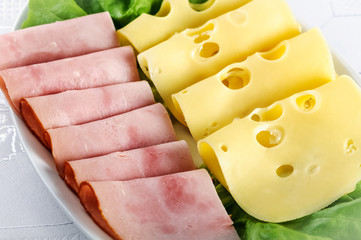 cheese and ham