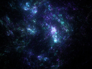 Wall Mural - Deep space background