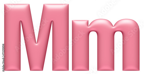 Big And Small Letter M Isolated On White Background Buy This Stock Illustration And Explore Similar Illustrations At Adobe Stock Adobe Stock