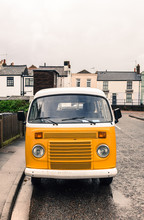 Yellow Camper Van