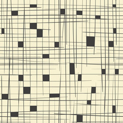 Aufkleber - Cell abstract seamless pattern. Vector