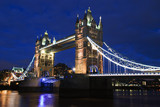 Fototapeta Londyn - City of London and Tower Bridge