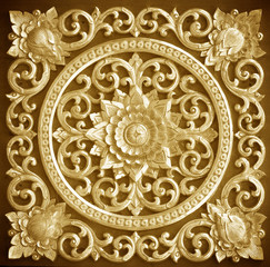 Wood carving background