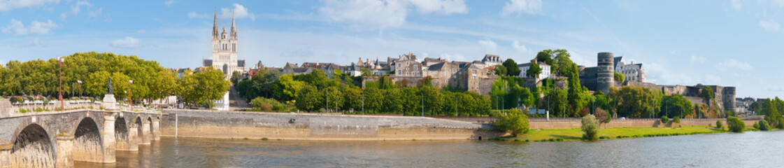 Wall Mural - Panorama of Angers