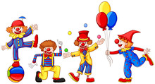 Colourful Clowns