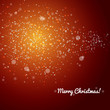 © darkbird - Winter red xmas vector background