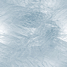 Seamless Ice Frozen Water Texture, Abstract Winter Background