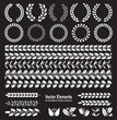 © Igor - Set of silhouettes of wreaths