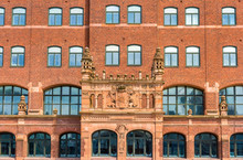 Details Of The Central Post Office Of Malmo In Sweden