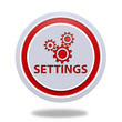 © iconsmaker - Setting circular icon on white background