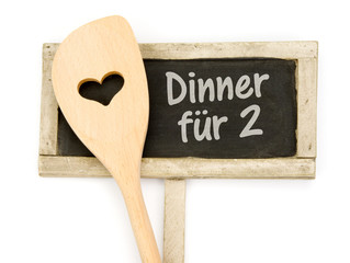 Wall Mural - Dinner für 2