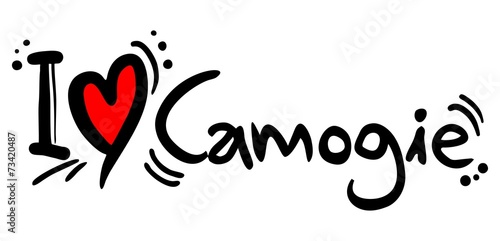 Εκτύπωση καμβά Camogie love