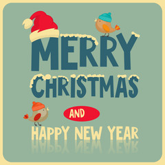 Sticker - Christmas Card