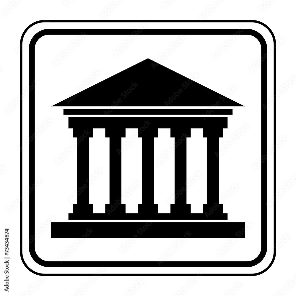 Logo monument historique. Stock Vector | Adobe Stock