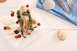 cured mackerel plated appetizer starter