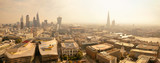 Fototapeta Londyn - London rooftop view panorama