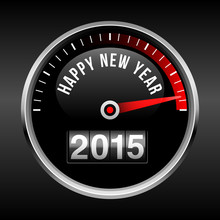 Happy New Year 2015 Dashboard Background
