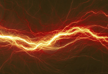 Wall Mural - Hot electrical background