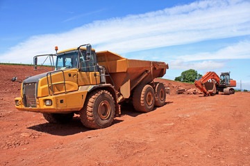 Wall Mural - Dump Truck