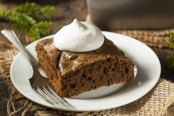 Wall Mural - Homemade Brown Gingerbread Cake