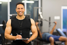 Male Gym Instructor Portrait