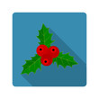 © Basthamp - element for flat design Christmas holly