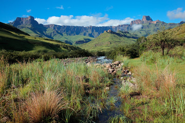 Poster - Drakensberg mountains, Royal Natal National Park