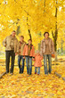 © aletia2011 - Happy family in autumn forest