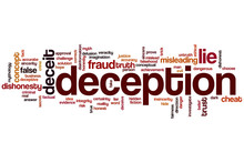 Deception Word Cloud