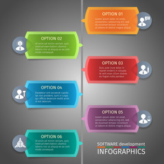 Sticker - SEO infographics design