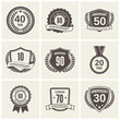 © Macrovector - Anniversary label set