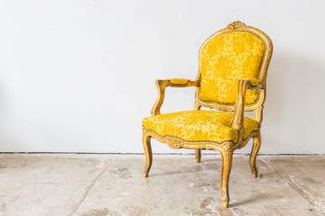 Yellow Vintage sofa