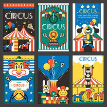 Circus Retro Posters
