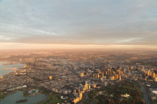 Aerial View Of Melbourne