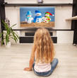 © Tatyana Gladskih - Child watching TV