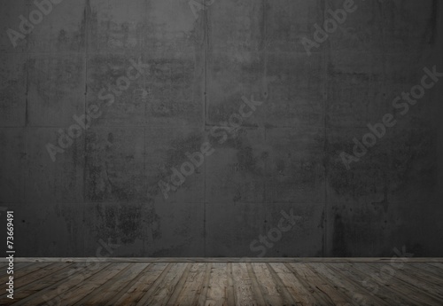 Leerer Dunkler Raum Mit Holzboden Und Steinwand Buy This Stock Illustration And Explore Similar Illustrations At Adobe Stock Adobe Stock