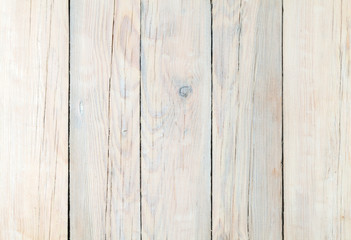 Poster - White wooden texture