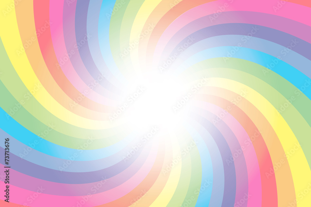 Obraz Background Wallpaper Vector Illustration Design Art Free Effect Line Concentration Line Manga Comic Speed Line 背景素材壁紙 薄虹色の放射 広告 宣伝 販促 販売促進 コマーシャル チラシ ポスター アバター アイコン プロフィール Grafinia Pl