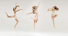 Multiple Picture Of The Ballet Dancer